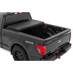 Rough Country Hard Low Profile Bed Cover | 6'7" Bed | Ford F-150 2WD/4WD (2021-2026)