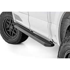 Rough Country Multi-Color LED Running Boards | Crew Cab | Ford F-150/Lightning/F-250/F-350/Raptor (15-26)