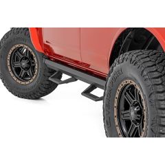 Rough Country SRL2 Adjustable Aluminum Step | 4-Door | Ford Bronco 4WD (2021-2026)