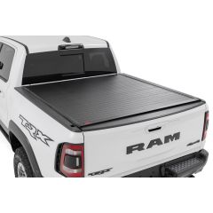 Rough Country Hard Roll Up Bed Cover | 5'7" Bed | Ram 1500 (19-26)/1500 TRX (21-24)
