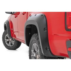 Rough Country Pocket Fender Flares | 5' Bed | Chevy Colorado 2WD/4WD (2015-2022)