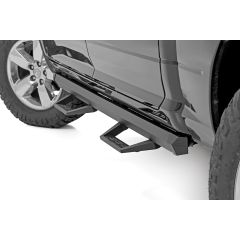 Rough Country SRL2 Adj Aluminum Step | Crew Cab | Ram 1500/2500/3500 2WD/4WD (2010-2018 & Classic)