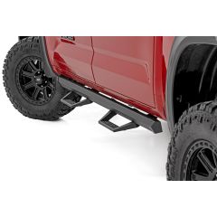 Rough Country SRL2 Adj Aluminum Steps | CrewMax | Toyota Tundra 2WD/4WD (2022-2026)
