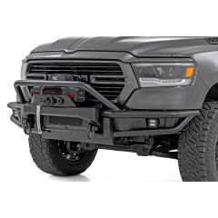 Rough Country Front Bumper | Tubular | Winch Mount | Ram 1500 2WD/4WD (2019-2024)