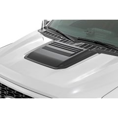 Rough Country Hood Scoop | M7 Carbonized Gray | Ford F-150 2WD/4WD (2021-2026)