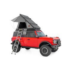 Rough Country Hard Shell Roof Top Tent | Low-Profile Aluminum Shell | Rack Mount