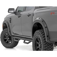 Rough Country Pocket Fender Flares | JS Iconic Silver | Ford Ranger 2WD/4WD (2024-2026)