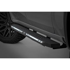 Rough Country AC2 Running Boards | Amber/White | Crew Cab | Chevy/GMC 1500/2500HD/3500HD (19-26)
