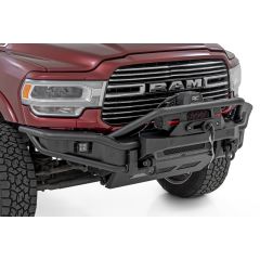 Rough Country Front Bumper | Tubular |Winch Mount | Ram 2500/3500 2WD/4WD (2019-2026)