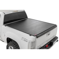 Rough Country Hard Roll Up Bed Cover | 5'9" Bed | Chevy/GMC Sierra/Silverado 1500 (07-13)