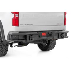 Rough Country Rear Bumper | Tubular | Chevy Silverado 1500 2WD/4WD (2019-2026)
