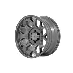 Rough Country Rough Country 77 Series Wheel | One-Piece | Gunmetal Gray | 20x10 | 6x5.5 | -25mm