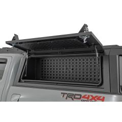 Rough Country Bed Cap Molle Panel Side Storage Bin | Drivers Side | Toyota Tacoma (16-23)