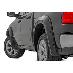 Rough Country Defender Fender Flares | Gloss Black | Ram 1500 2WD/4WD (2025-2026)