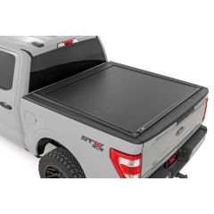 Rough Country Powered Retractable Bed Cover | 5'7" Bed | Ford F-150 (15-26)/F-150 Lightning (22-26) 