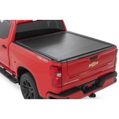 Rough Country Powered Retractable Bed Cover | 5'10" Bed | Chevy/GMC Sierra 1500 (19-26)/Silverado 1500 (19-26) 