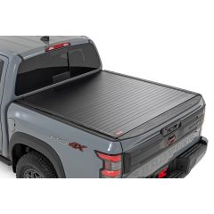 Rough Country Hard Roll Up Bed Cover | 5' Bed | Nissan Frontier 2WD/4WD (2022-2026)