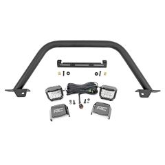 Rough Country Safari Bar | 3" OSRAM (Pair) | Wide | OE Modular Steel | Ford Bronco (21-26)