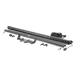 Rough Country LED Light Kit | Upper Windshield | 50" Black Single Row | Ford Bronco (21-26)
