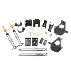 BELLTECH LOWERING KITS 2016.5-2018 Chevrolet Silverado/Sierra ALL CAB 4WD 2F/4R