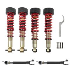 BELLTECH LOWERING KITS 2021 Chevrolet Suburban / GMC Yukon XL 2wd/4wd 0.5" to 3"F / 1" to 4.5" R - Long Wheelbase