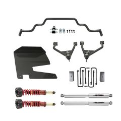BELLTECH LIFT KIT 2019-2021 Silverado / Sierra 4wd 4" Lift w/ Front Coilovers