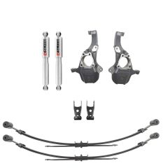 BELLTECH LOWERING KITS 2019+ Chevrolet Silverado/Sierra 1500 2WD 4WD (All Cabs) 2" F/ 4" R W/ Street Perforamnce Shocks