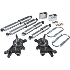 BELLTECH LOWERING KITS  1983-1997 Nissan Pickup & Hardbody 2" F/3" R drop W/ Street Performance Shocks
