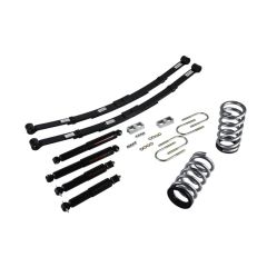 BELLTECH LOWERING KITS  1995-1997 Chevrolet Blazer/Jimmy 6 cly. 2" or 3" F/4" R drop W/ Nitro Drop II Shocks