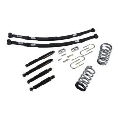 BELLTECH LOWERING KITS  1994-2004 Chevrolet S10/S15 Pickup 6 cyl. (Ext Cab & Std Cab) 2" or 3" F/4" R drop W/ Nitro Drop II Shocks