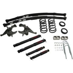 BELLTECH LOWERING KITS  1994-2004 Chevrolet S10/S15 Pickup 6 cyl. (Std Cab) 4" or 5" F/5" R W/ Nitro Drop II Shocks