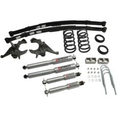 BELLTECH LOWERING KITS  1994-2004 Chevrolet S10/S15 Pickup 6 cyl. (Std Cab) 4" or 5" F/5" R W/ Street Performance Shocks