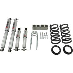 BELLTECH LOWERING KITS  1994-2004 Chevrolet S10/S15 Pickup 6 cyl. (Ext Cab) 2" or 3" F/3" R drop W/ Street Performance Shocks