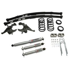 BELLTECH LOWERING KITS  1994-2004 Chevrolet S10/S15 Pickup 6 cyl. (Ext Cab) 4" or 5" F/5" R drop W/ Street Performance Shocks