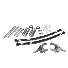BELLTECH LOWERING KITS  1995-1997 Chevrolet Blazer/Jimmy 4 cyl. 4" or 5" F/5" R W/ Street Performance Shocks