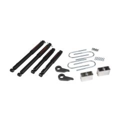 BELLTECH LOWERING KITS  1982-1997 Chevrolet S10/S15 Pickup Blazer (4WD, exc. ZW-7 option) 1" or 3" F/3" R drop W/ Nitro Drop II Shocks