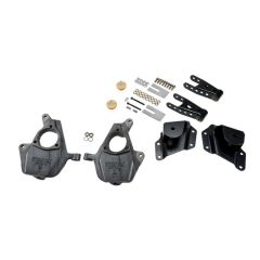 BELLTECH LOWERING KITS  2005-2006 Chevrolet Silverado/Sierra (Std Cab, w/ Factory Front Torsion bar) 2" F/4" R drop W/O Shocks