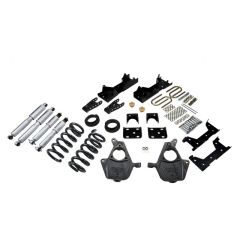 BELLTECH LOWERING KITS 2004-2006 Chevrolet Silverado/Sierra (Crew Cab 4DR) 4" or 5" F/6" or 7" R drop W/ Street Performance Shocks