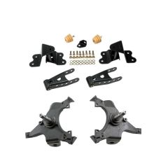 BELLTECH LOWERING KITS  1992-1998 Chevrolet Silverado/Sierra C1500 (Std Cab, ext 454 SS) 2" F/4" R drop W/O Shocks