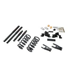 BELLTECH LOWERING KITS  1988-1998 Chevrolet Silverado/Sierra C1500 (Ext Cab) 2" or 3" F/4" R drop W/ Nitro Drop II Shocks