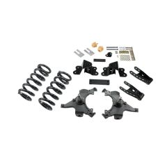 BELLTECH LOWERING KITS  1988-1998 Chevrolet Silverado/Sierra C1500 (Ext Cab) 3" F/4" R drop W/O Shocks