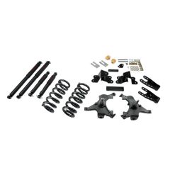 BELLTECH LOWERING KITS  1988-1998 Chevrolet Silverado/Sierra C1500 (Ext Cab) 3" F/4" R drop W/ Nitro Drop II Shocks