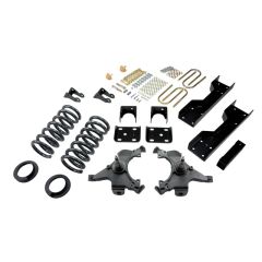 BELLTECH LOWERING KITS  1988-1998 Chevrolet Silverado/Sierra C1500 (Ext Cab) 4" or 5" F/6" R drop W/O Shocks
