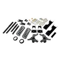 BELLTECH LOWERING KITS  1988-1998 Chevrolet Silverado/Sierra C1500 (Ext Cab) 4" or 5" F/6" or 7" R drop W/ Nitro Drop II Shocks