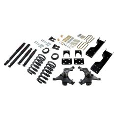 BELLTECH LOWERING KITS  1988-1991 Chevrolet Silverado/Sierra C1500 (Std Cab, ext 454 SS) 4" or 5" F/6" R drop W/ Nitro Drop II Shocks