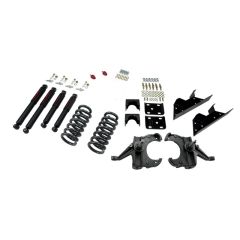 BELLTECH LOWERING KITS  1973-1987 Chevrolet C10 (1 1/4" Rotor) 4" F/6" R drop W/ Nitro Drop II Shocks