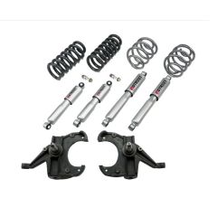 BELLTECH LOWERING KITS  1971-1972 Chevrolet C10 4" F/5" R drop W/ Street Performance Shocks