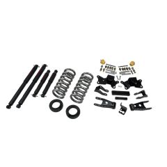 BELLTECH LOWERING KITS  1997-2000 Chevrolet Silverado/Sierra 3/4 Ton & 1 Ton ((All Cabs)/Dually) 1" or 2" F/4" R drop W/ Nitro Drop II Shocks