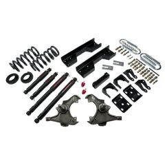 BELLTECH LOWERING KITS  1989-1996 Chevrolet Silverado/Sierra 3/4 Ton & 1 Ton (Ext/Crew Cab) 4" or 5" F/8" R drop W/ Nitro Drop II Shocks