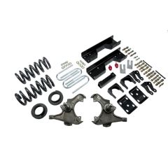 BELLTECH LOWERING KITS  1988- Chevrolet Silverado/Sierra C3500 (Ext Cab, Dually) 4" or 5" F/8" R drop W/O Shocks